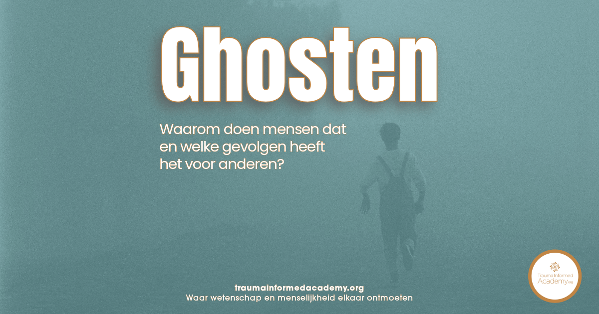 Ghosting – liggend Waarom mensen anderen ghosten, ook dit is een reactie op trauma