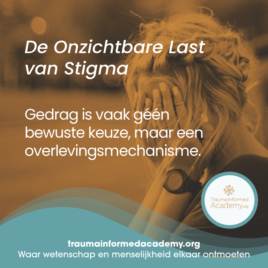 Gedrag is vaak een reactie op trauma, geen bewuste keuze. Veel mensen die traumatische ervaringen hebben meegemaakt, ontwikkelen gedragingen die voortkomen uit hun overlevingsmechanismen.