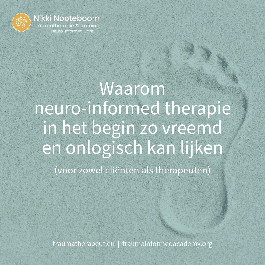 De logica van neuro-informed therapie