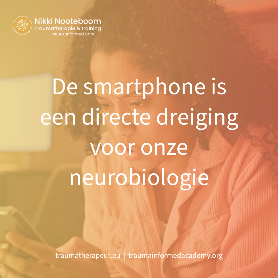 De smartphone is een directe dreiging voor onze neurobiologie