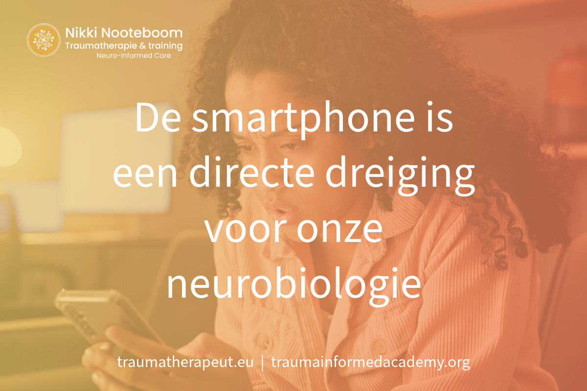 De smartphone is een directe dreiging voor onze neurobiologie